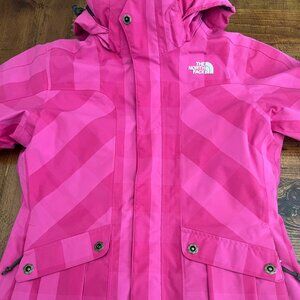 The North Face - Women's Coat - Pink Patterned - Double Layers